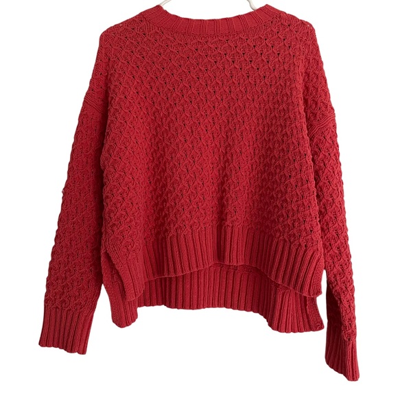 AND Coral Pink Salmon Long Sleeved Sweater - Picture 1 of 14